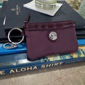 Brighton card case key chain id window wallet